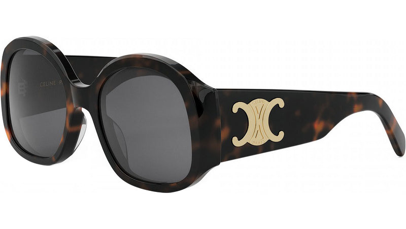 Maxi Triomphe Tortoise Round Sunglasses
