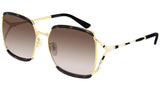 GG0593SK gold tortoise and brown