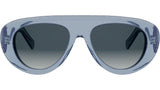 Triomphe Stamp Blue Pilot Sunglasses