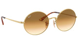 Oval RB1970 gold brown