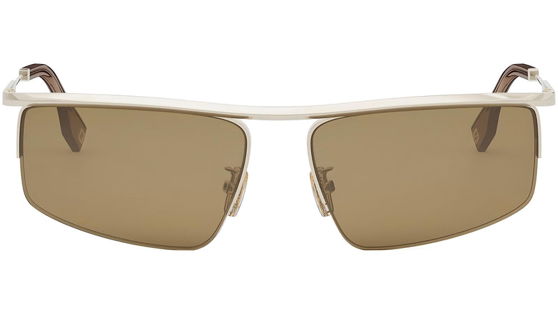 Fendi Travel Gold Geometric Sunglasses