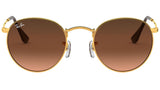 Round Metal RB3447 gold bronze gradient