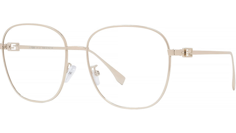 Baguette Rose Square Eyeglasses