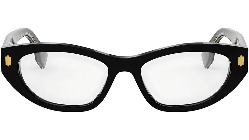 Fendi Roma Black Cat Eye Eyeglasses