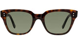 CELINE Thin Tortoise Rectangle Sunglasses