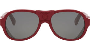 Apres Ski Capsule Red Aviator Sunglasses