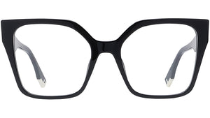 Fendi Way Black Square Eyeglasses