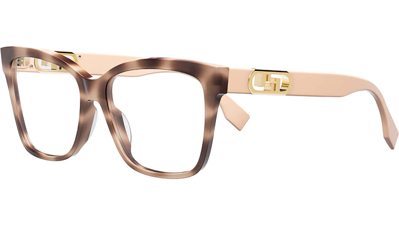 O'Lock Pink Rectangular Eyeglasses