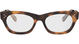 CELINE 3 Dots Tortoise Cat Eye Eyeglasses