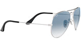 Aviator Gradient RB3025 003/3F Silver Blue