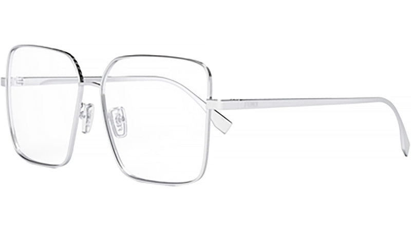 FF Gold Rectangular Eyeglasses