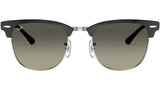 Clubmaster Metal RB3716 900471 black on silver