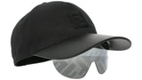 Fendi Eyecap Black Visor Sunglasses