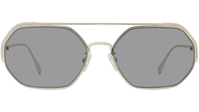 O'Lock Gold Square Sunglasses
