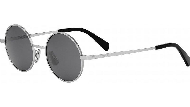 Metal Silver Round Sunglasses