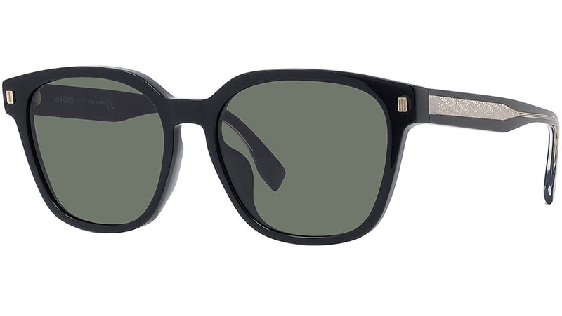 Fendi Black Square Sunglasses