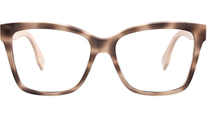 O'Lock Pink Rectangular Eyeglasses