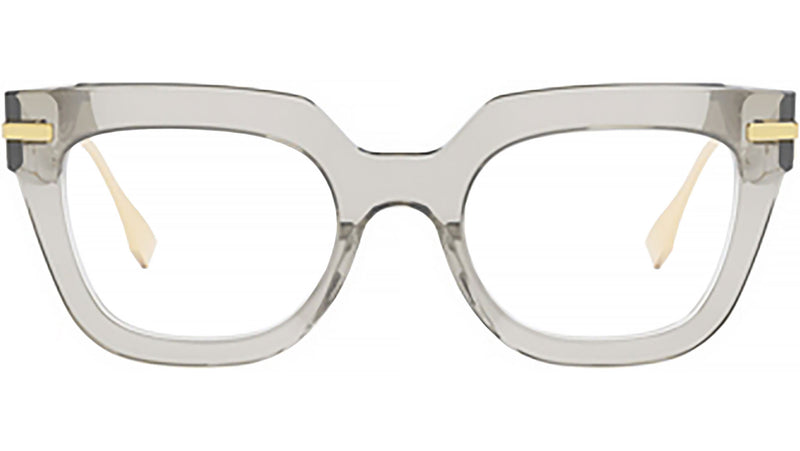 Fendigraphy Grey Rectangular Eyeglasses