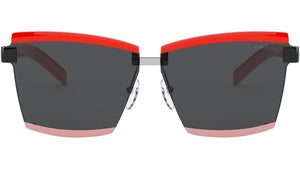 PR 61XS 03B5S0 red and black and pink