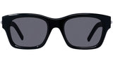 GV One Black Geometric Sunglasses