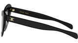 Triomphe Mini HD Black Cat Eye Sunglasses