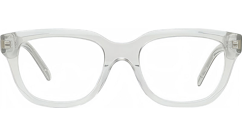 GV Day Grey Transparent Geometric Eyeglasses