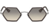 PO2472S silver and smoke grey