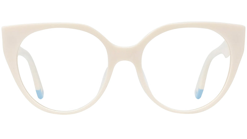 Fendi Way White Cat Eye Eyeglasses