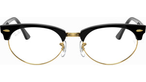 Clubmaster Oval Optics RB3946V 8057