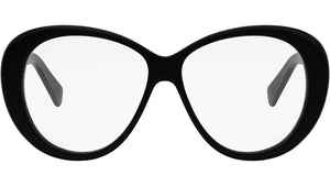 3 Dots Black Butterfly Eyeglasses