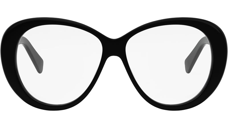 3 Dots Black Butterfly Eyeglasses