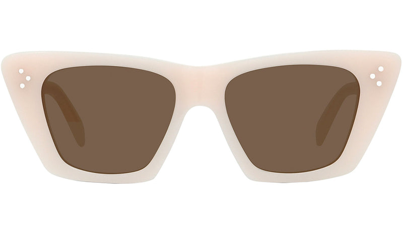 CELINE 3 Dots Pastel Rose Cat Eye Sunglasses