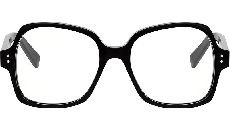 CELINE Thin Black Geometric Eyeglasses