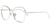 FF Gold Square Eyeglasses