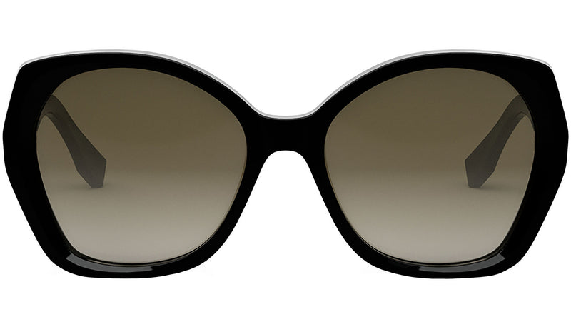 Lettering Black Butterfly Sunglasses