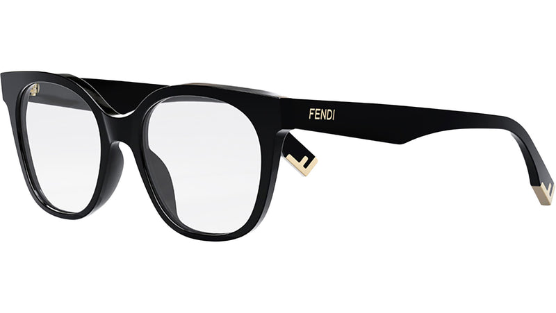 Fendi Way Black Square Eyeglasses