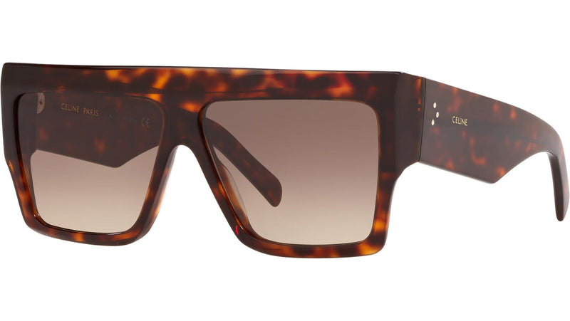 CELINE 3 Dots Dark Havana Mask Sunglasses