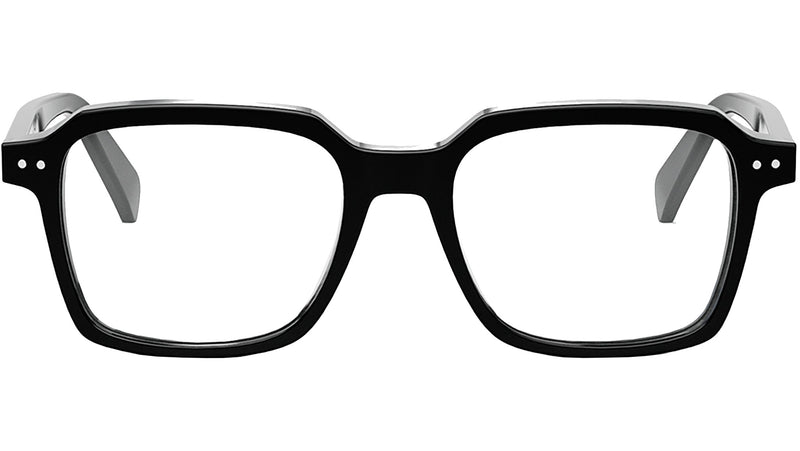 CELINE Thin Black Square Eyeglasses