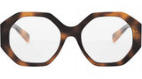 Triomphe Tortoise Geometric Eyeglasses