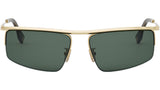 Fendi Travel Gold Geometric Sunglasses