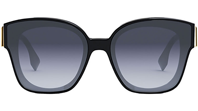 Fendi First Black Square Sunglasses