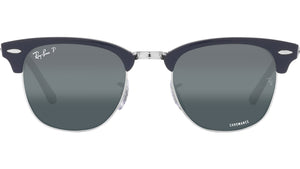 Clubmaster RB3016 1366G6 blue on silver
