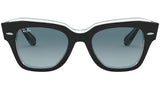 State Street RB2186 12943M Black Transparent