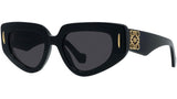 Anagram Black Geometric Sunglasses