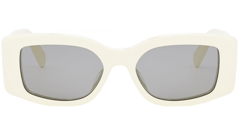 Triomphe Ivory Rectangular Sunglasses