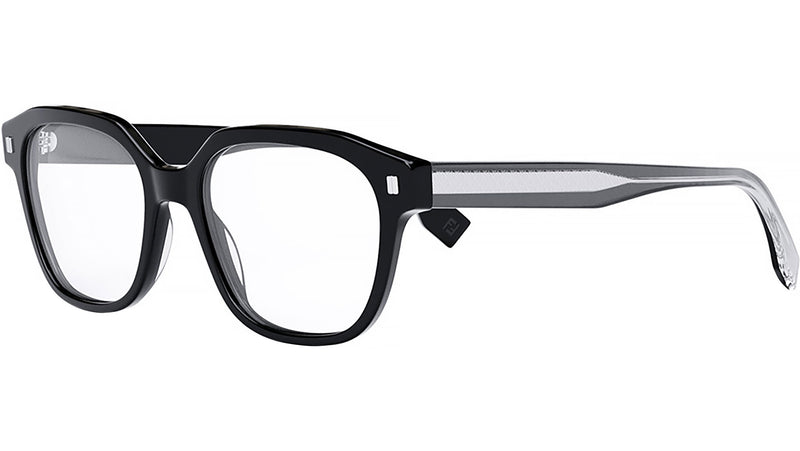 Fendi Black Square Eyeglasses