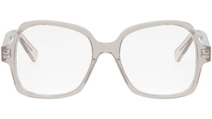 Thin Pink Geometric Eyeglasses