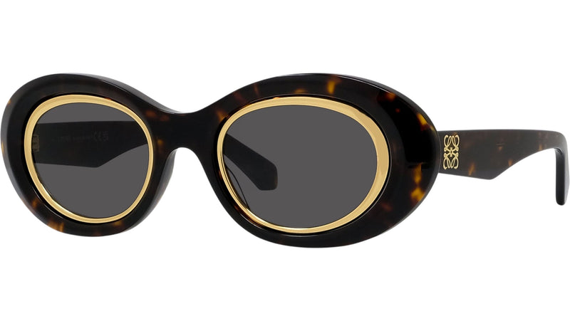 Anagram Havana Oval Sunglasses