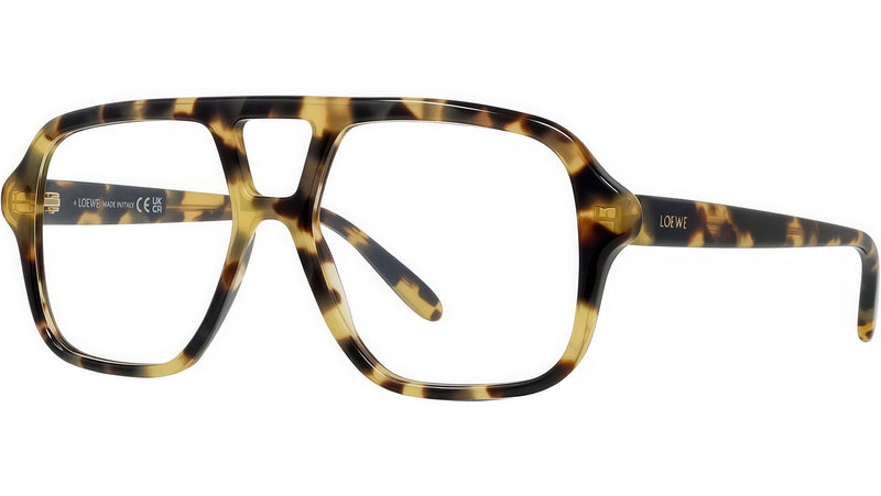 Slim Tortoise Pilot Eyeglasses