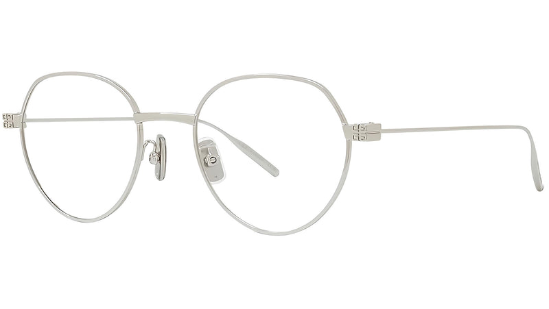 GV Speed Silver Round Eyeglasses